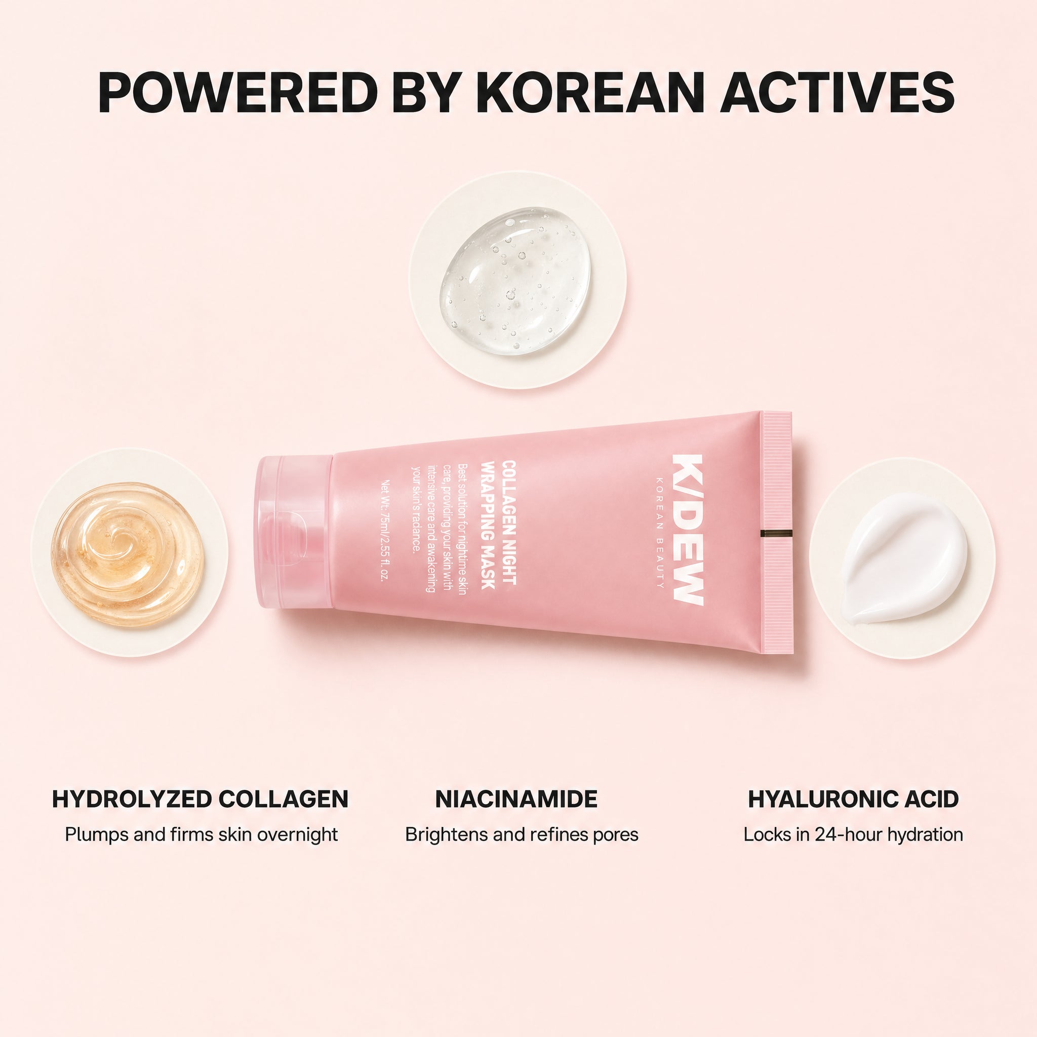 K/DEW - Korean Collagen Night Wrapping Mask